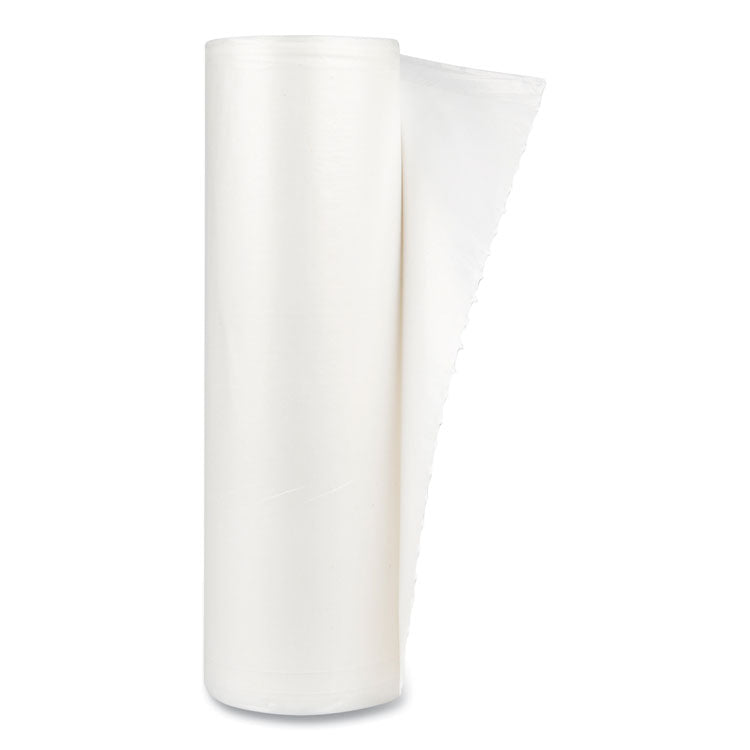 High-Density Commercial Can Liner Value Pack, 45 gal, 11 mic, 40  x 46 , Clear, Interleaved Roll, 25 Bags/Roll, 10 Rolls/CT