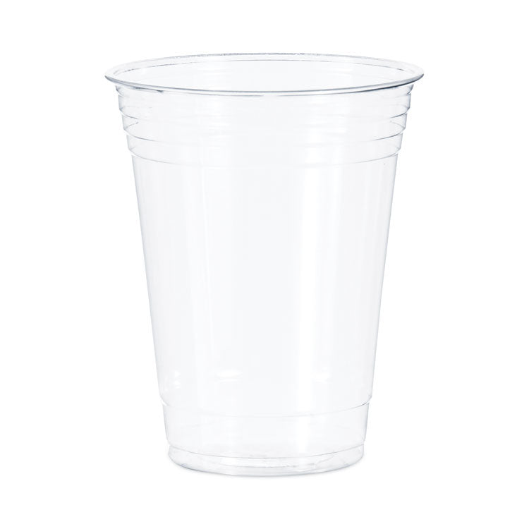 Ultra Clear PET Cups, 16 oz, Squat, 50/Bag, 20 Bags/Carton