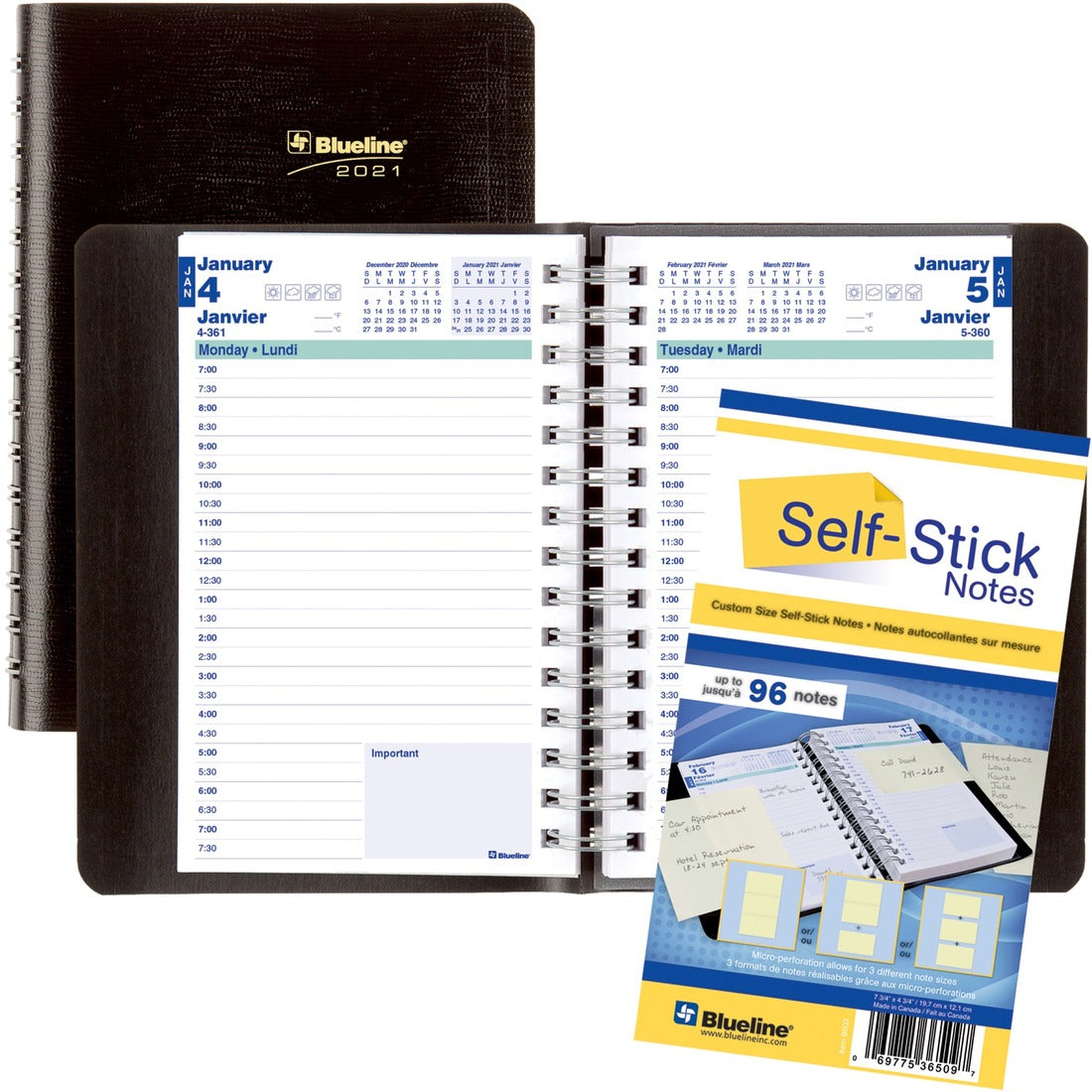 Blueline CoilPro Daily Planner