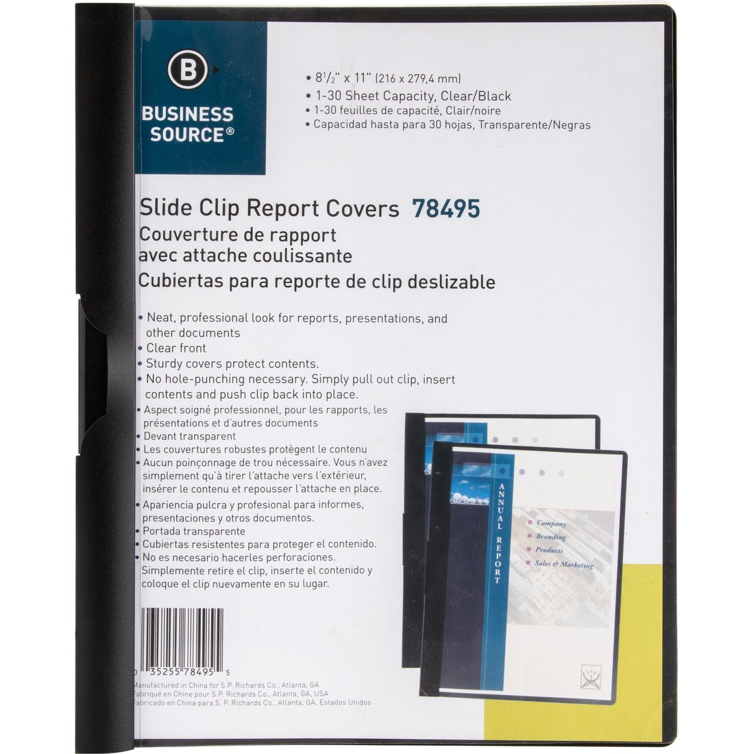 Business Source Patented Clip Report Covers