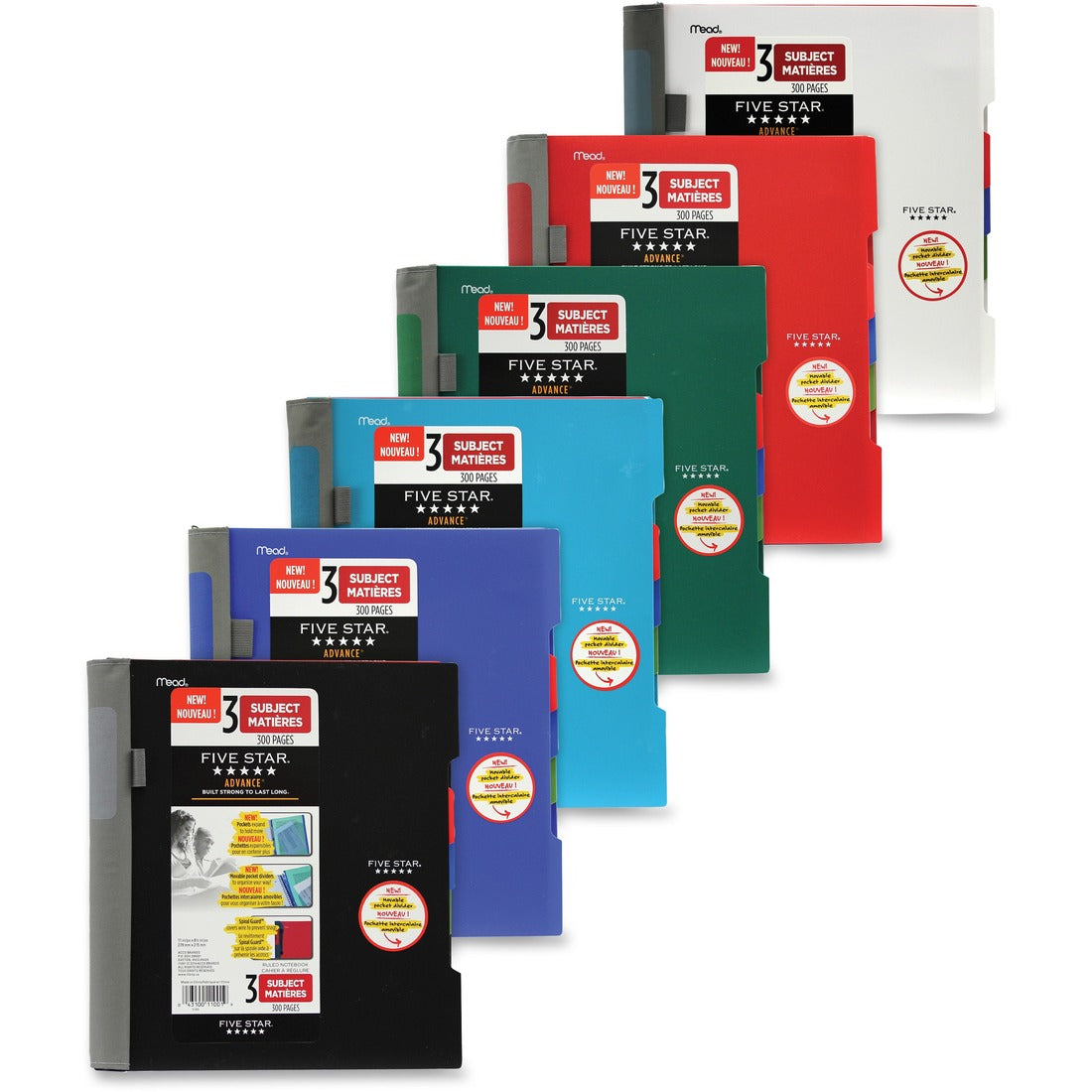 Five Star 1 Subject Notebook