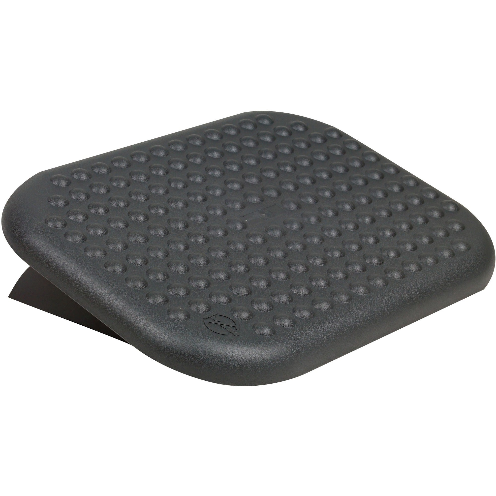 Offix F6018 Footrest - Adjustable Tilt Angle, Non-slip Base - Black