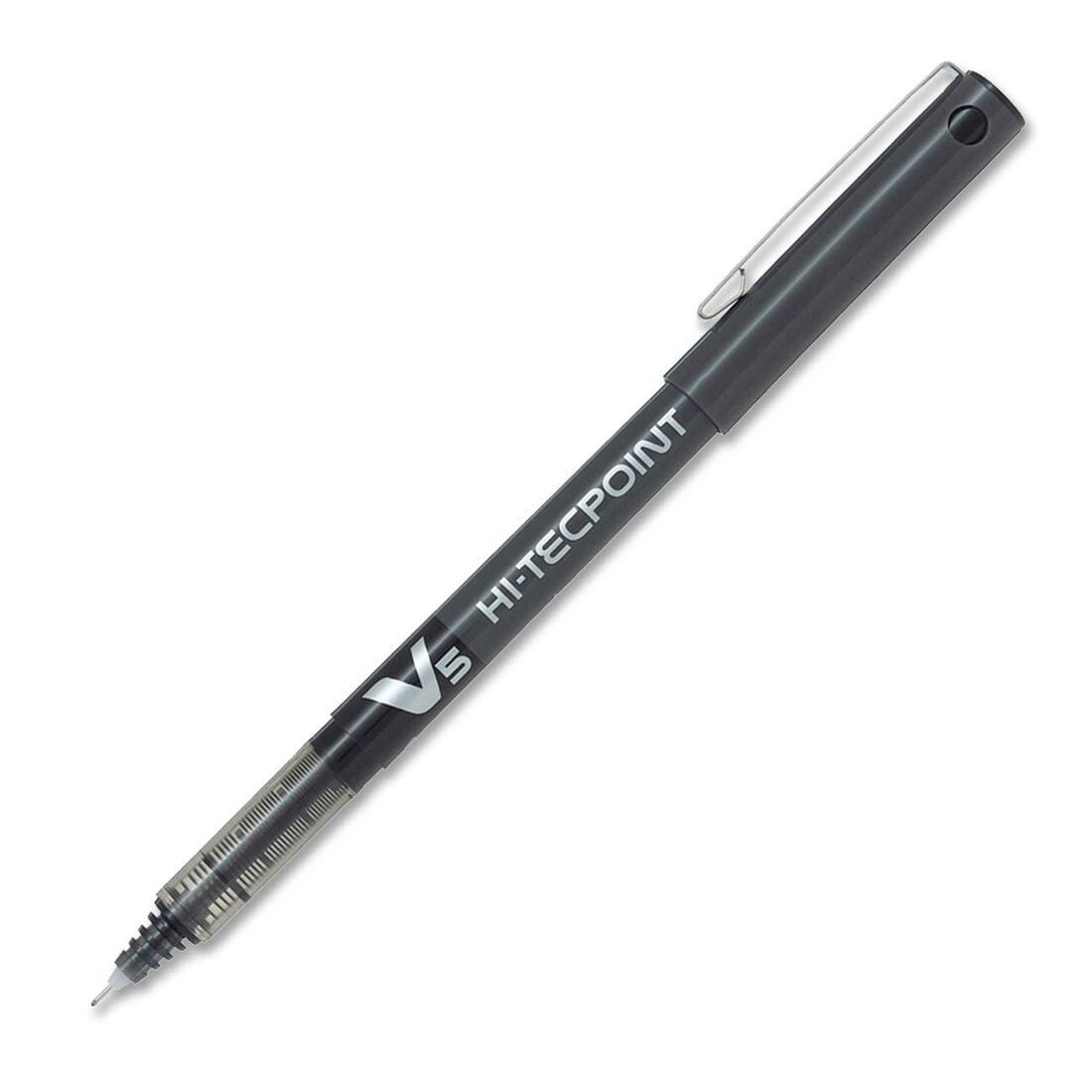 Pilot Hi-techpoint Roller Ball Pen V5 Black