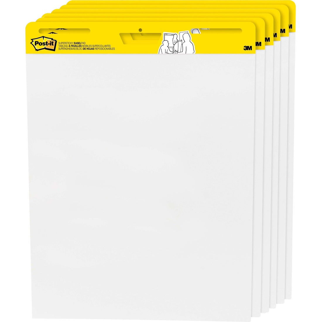 Post-it® Self-stick Plain Easel Pads