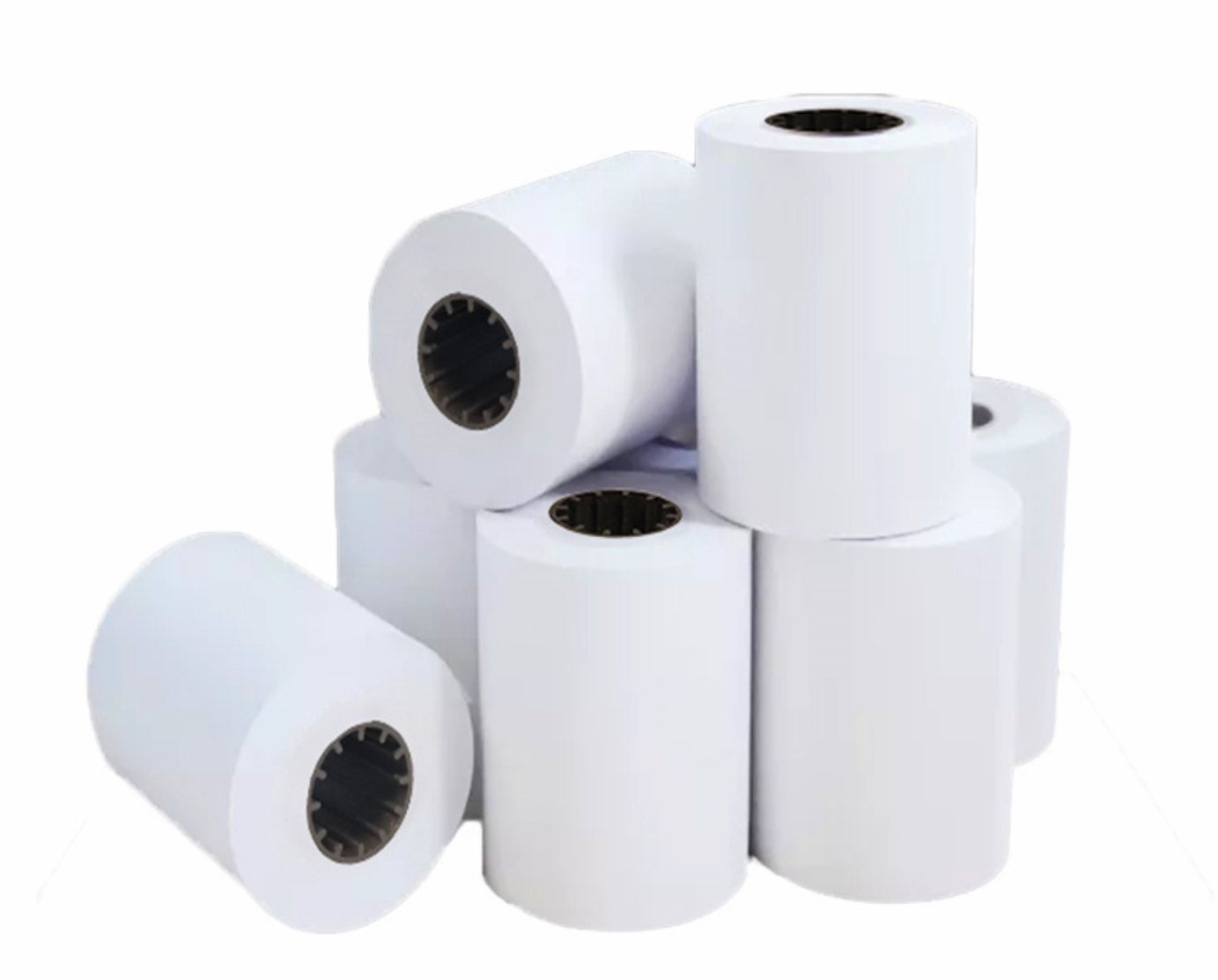 Thermal Paper Rolls 2-1/4 x 55 ft | 38mm Diameter | fits Verifone vx520 | fits Ingenico iCT220 and iCT250 | 100 Rolls per caseBox of 100