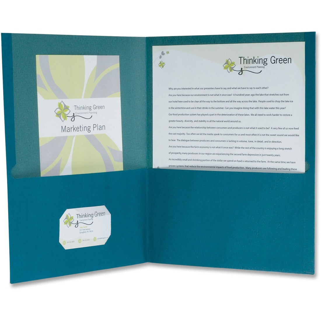 TOPS Recycled Twin Pocket Portfolio