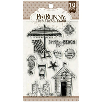 Bobunny Clear StampLife's A Beach