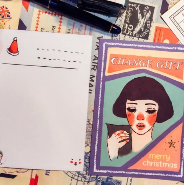 La Dolce Vita Postcard - Change Gift