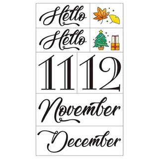 My Journal Sticker MonthBasic 1 2