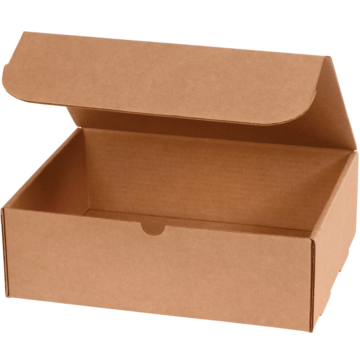 12 1/8 x 9 1/4 x 4 Brown Corrugated Literature Mailers 50/Bundle