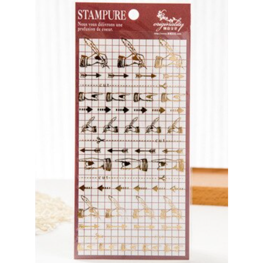 Stampure Sticker - Handwriting