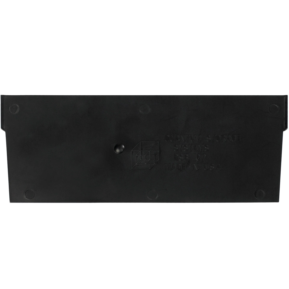 10 1/8 x 3 3/4 Bin Dividers (Black) 6/Case