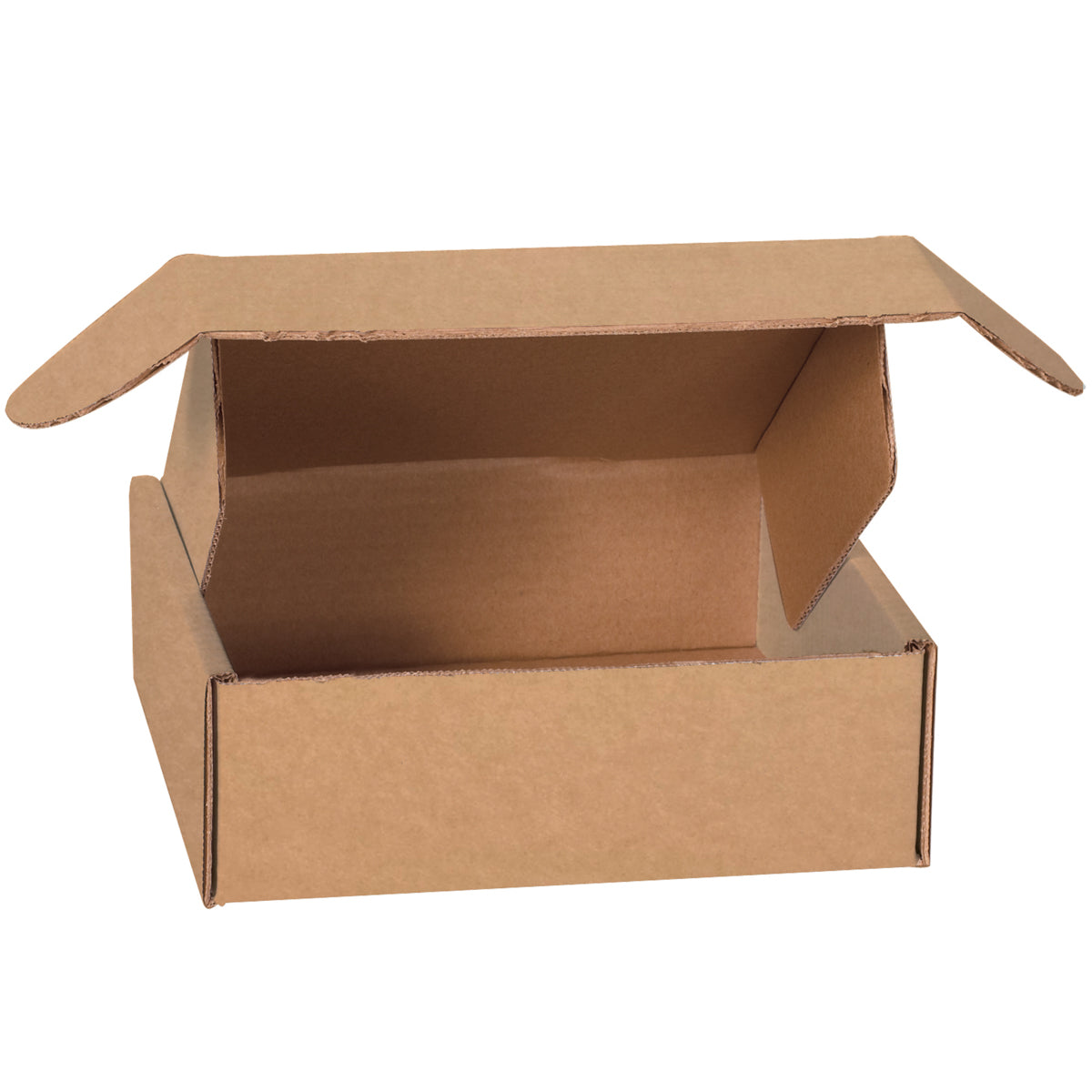 10 x 10 x 4 Brown Corrugated Deluxe Literature Mailers 50/Bundle