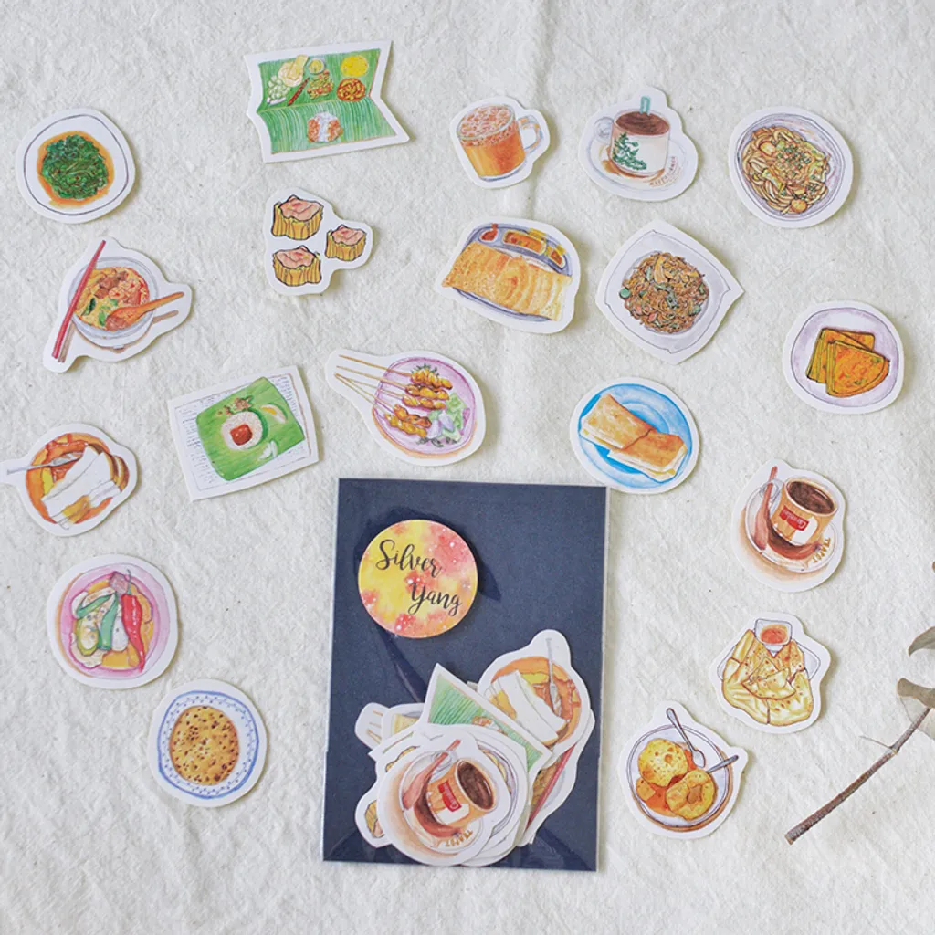 Silver Yang Sticker Pack KopitiamBlue