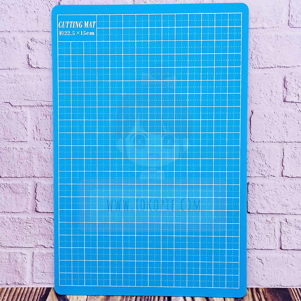 The Stationery Colored Cutting MatBlue