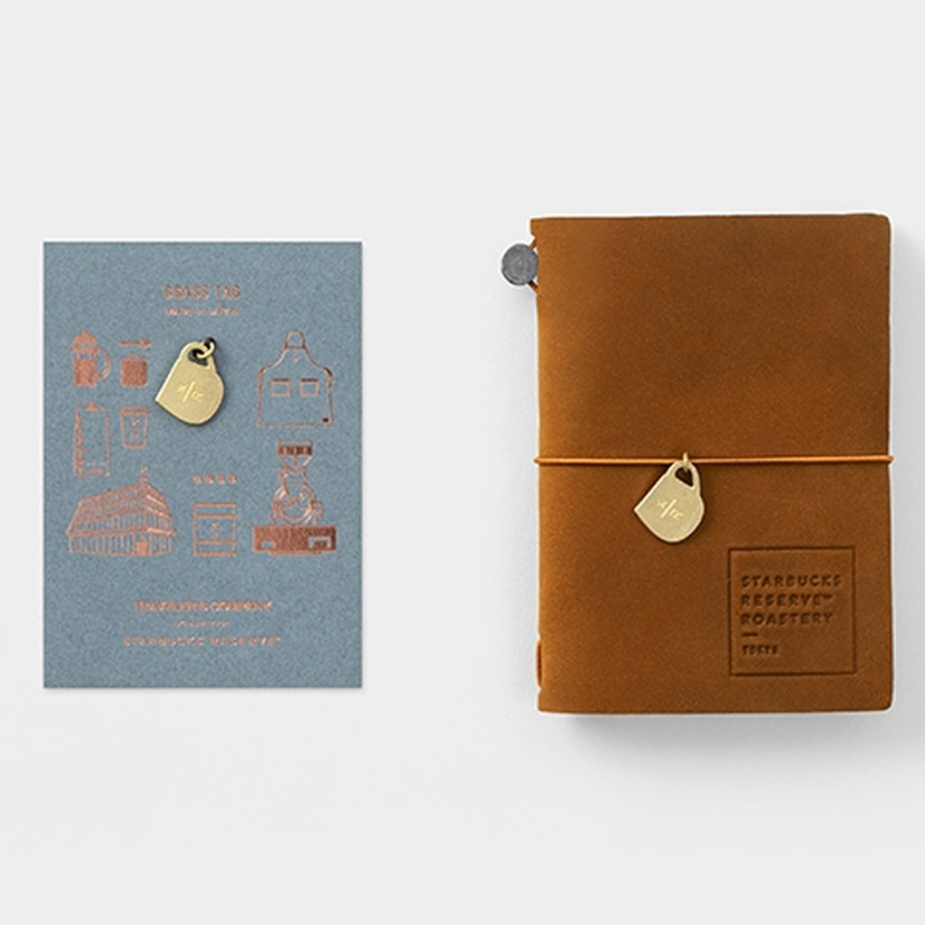 Traveler's Starbucks Roastery Brass Tag Mug