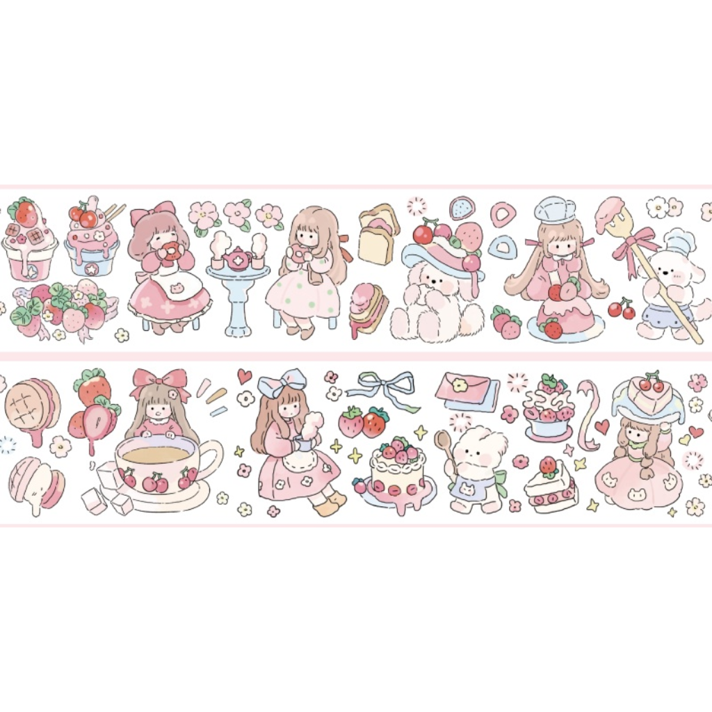 Xing Mian Girl Daily 100cm Washi SamplerA