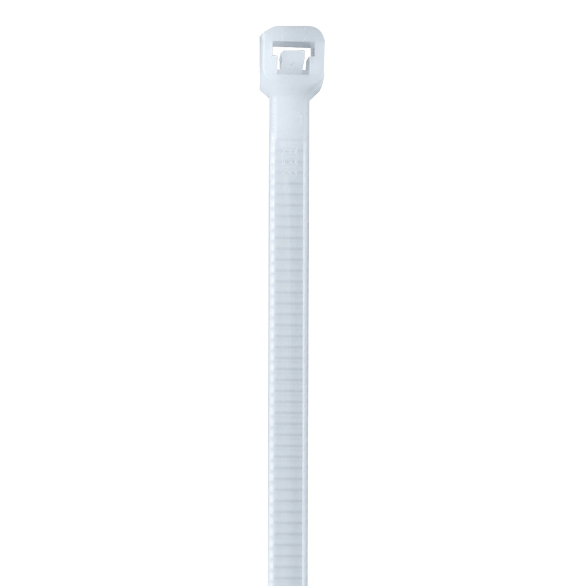 10" (40 lb Tensile) Clear Nylon Cable Ties 1000/Case