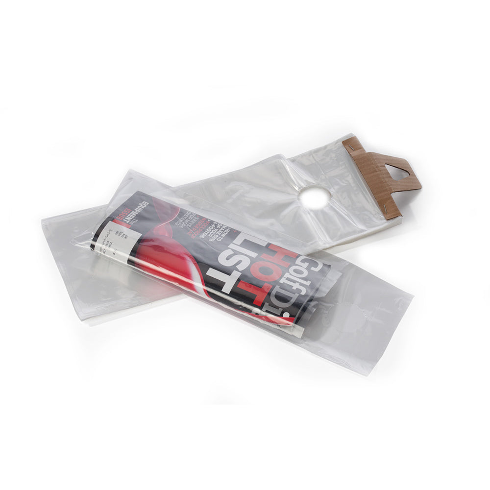 10 x 15 (2.5 Lip) (1.5 mil) Low Density Clear Doorknob Bags 1000/Case