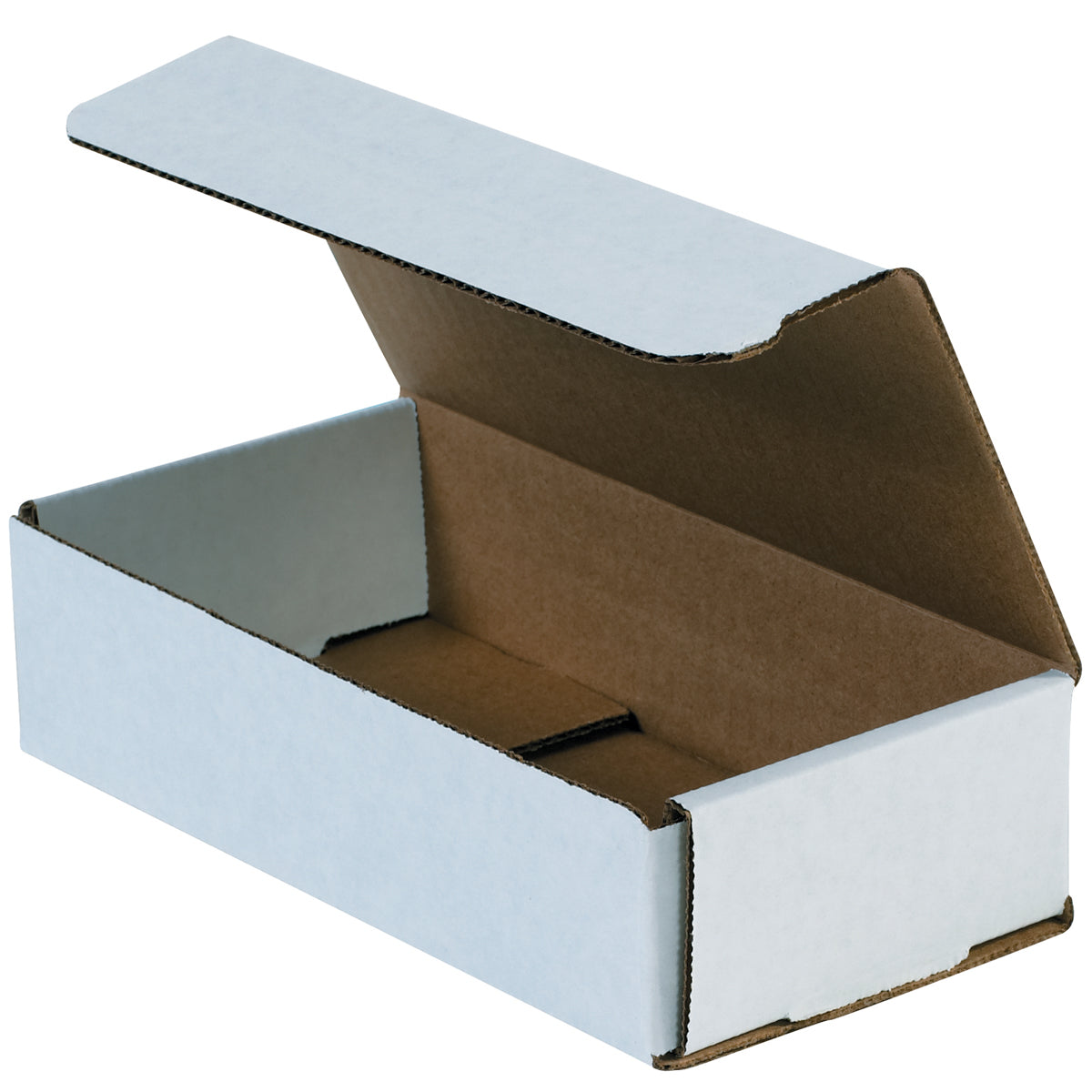 10 x 5 x 2 White Corrugated Mailers 50/Bundle