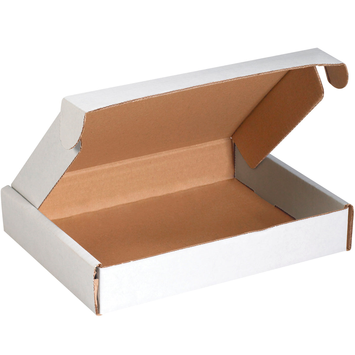 11 1/8 x 8 3/4 x 2 White Deluxe Literature Mailers  50/Bundle