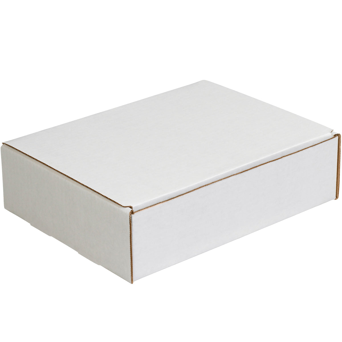 11 1/8 x 8 3/4 x 3 White Literature Mailers  50/Bundle