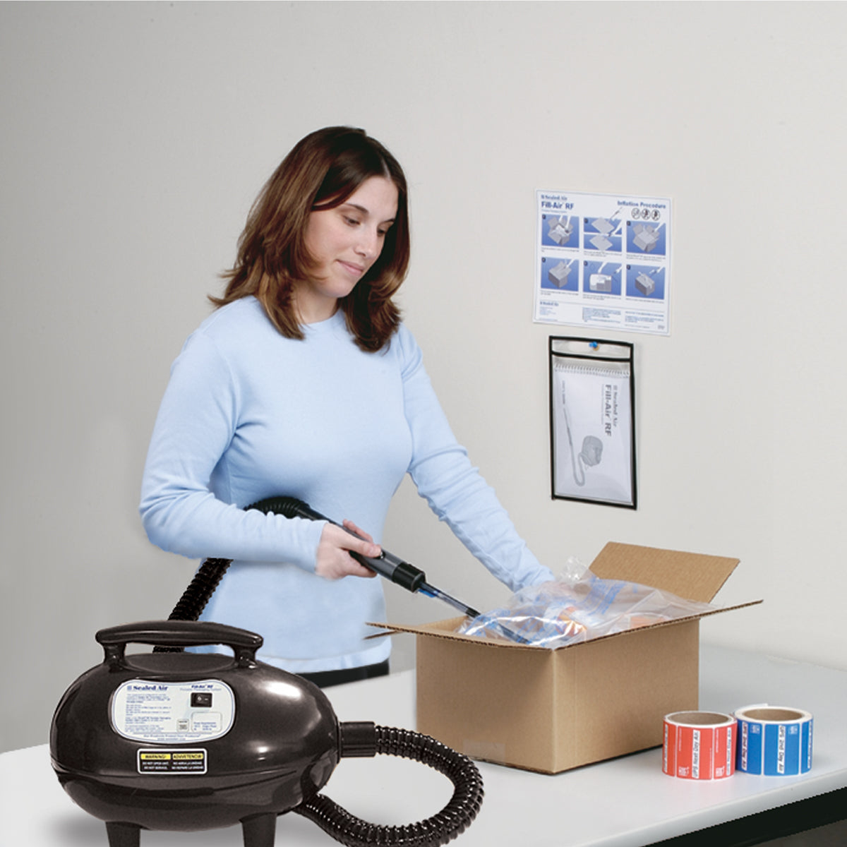 11 x 15 Fill-Air RF Bags 250/Case