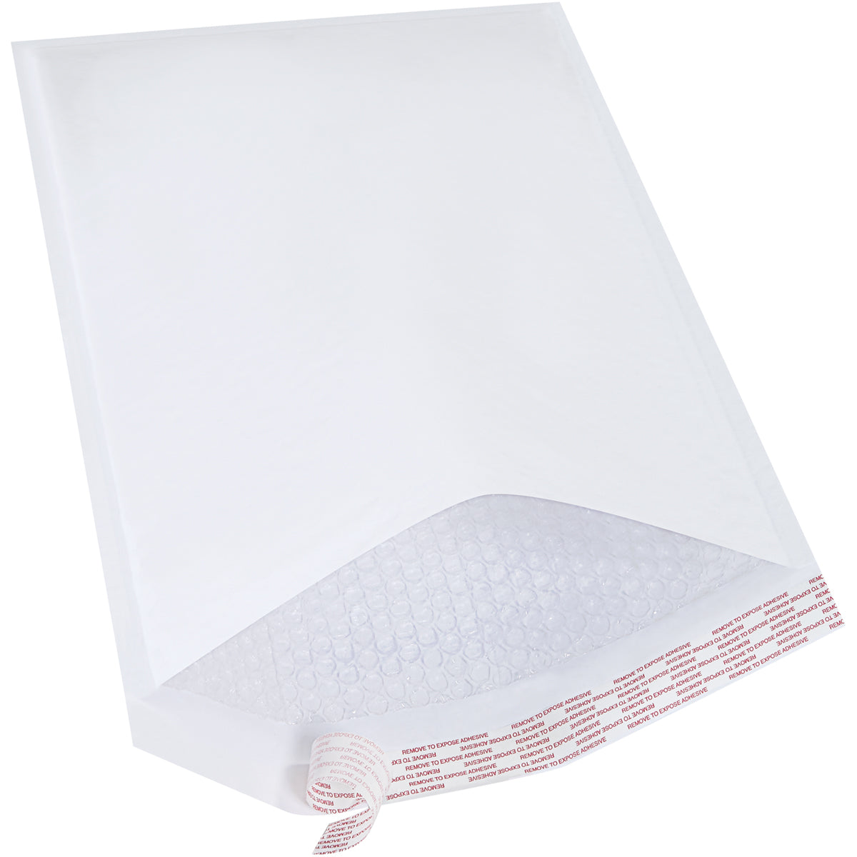 12 1/2 x 19 - #6 Self-Seal White Bubble Mailers - 25/Case