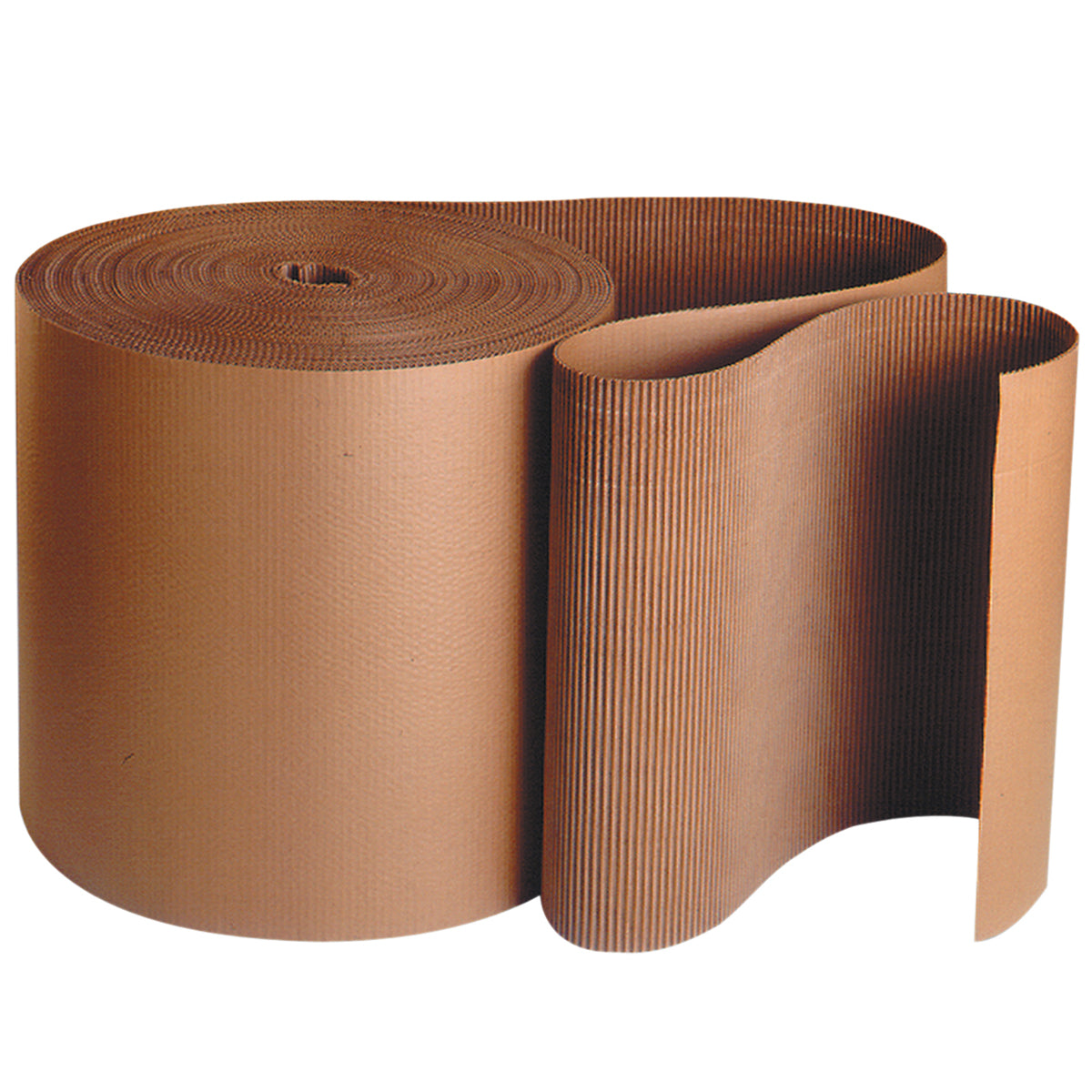 12" A-Flute Single Faced Corrugated 250 Feet/Roll