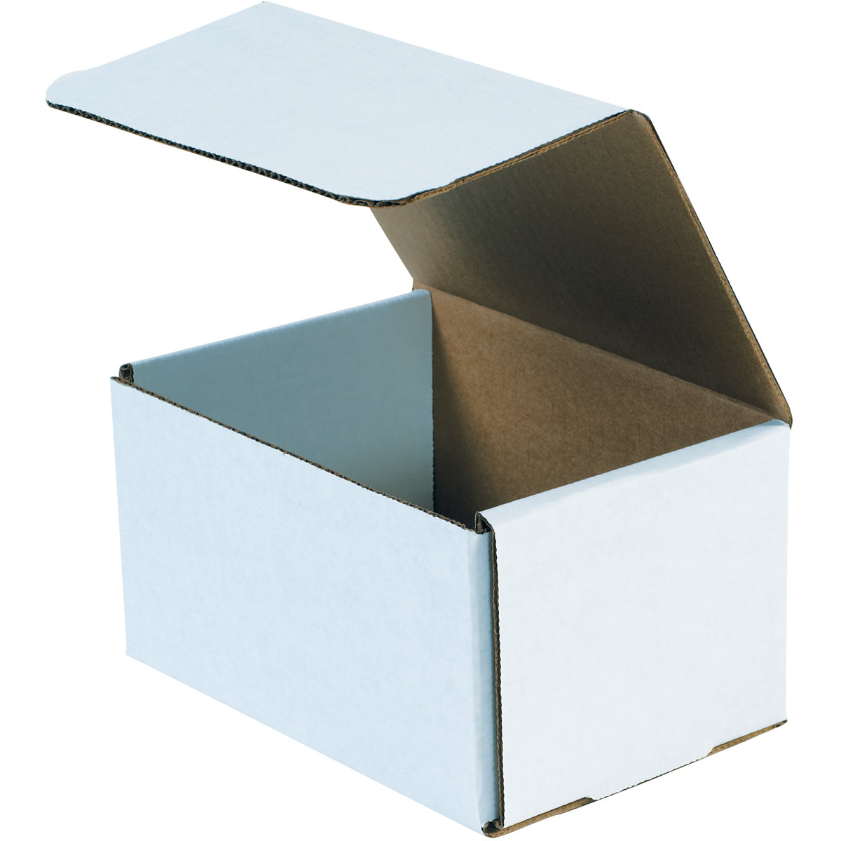 12 x 9 x 6 White Corrugated Mailers  50/Bundle