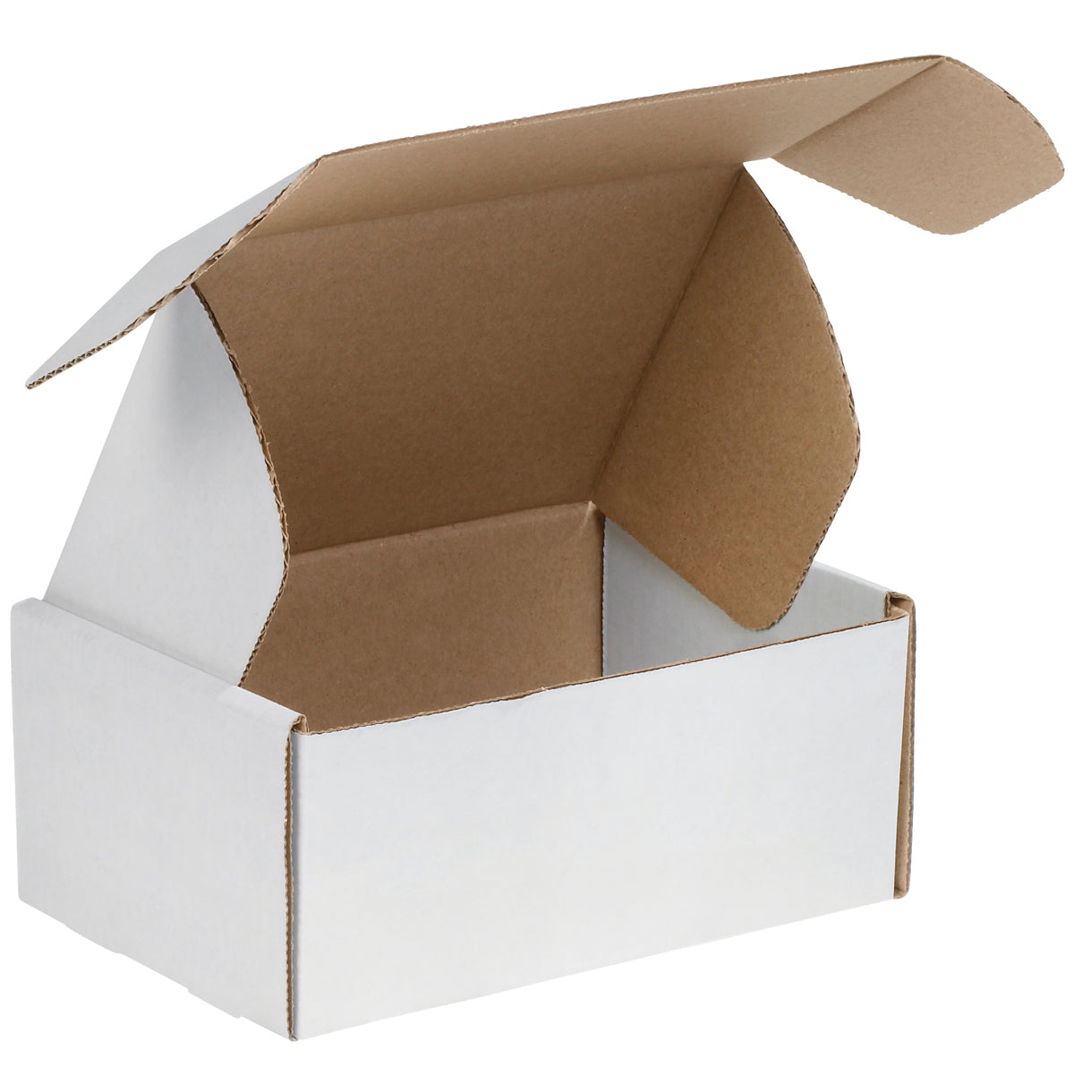 16 x 12 x 6 White Deluxe Literature Mailers  25/Bundle