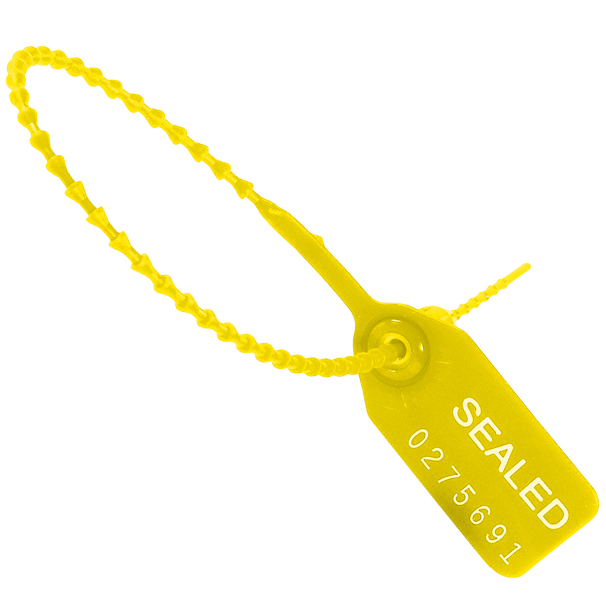18" Yellow Tug Tight Pull-Tight Seals 100/Case