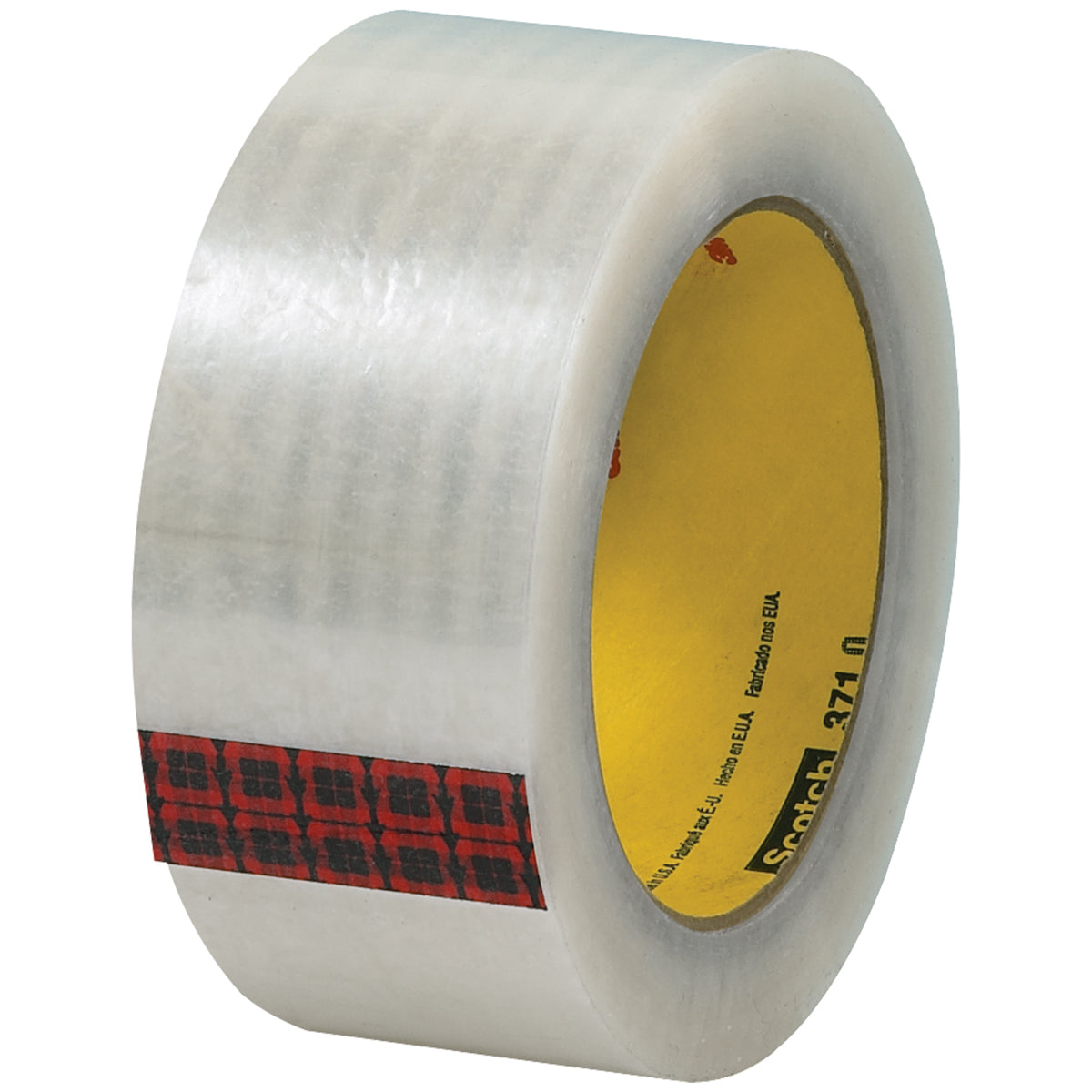 2" x 110 Yard Clear #371 (2 mil) 3M Carton Sealing Tape 36/Case