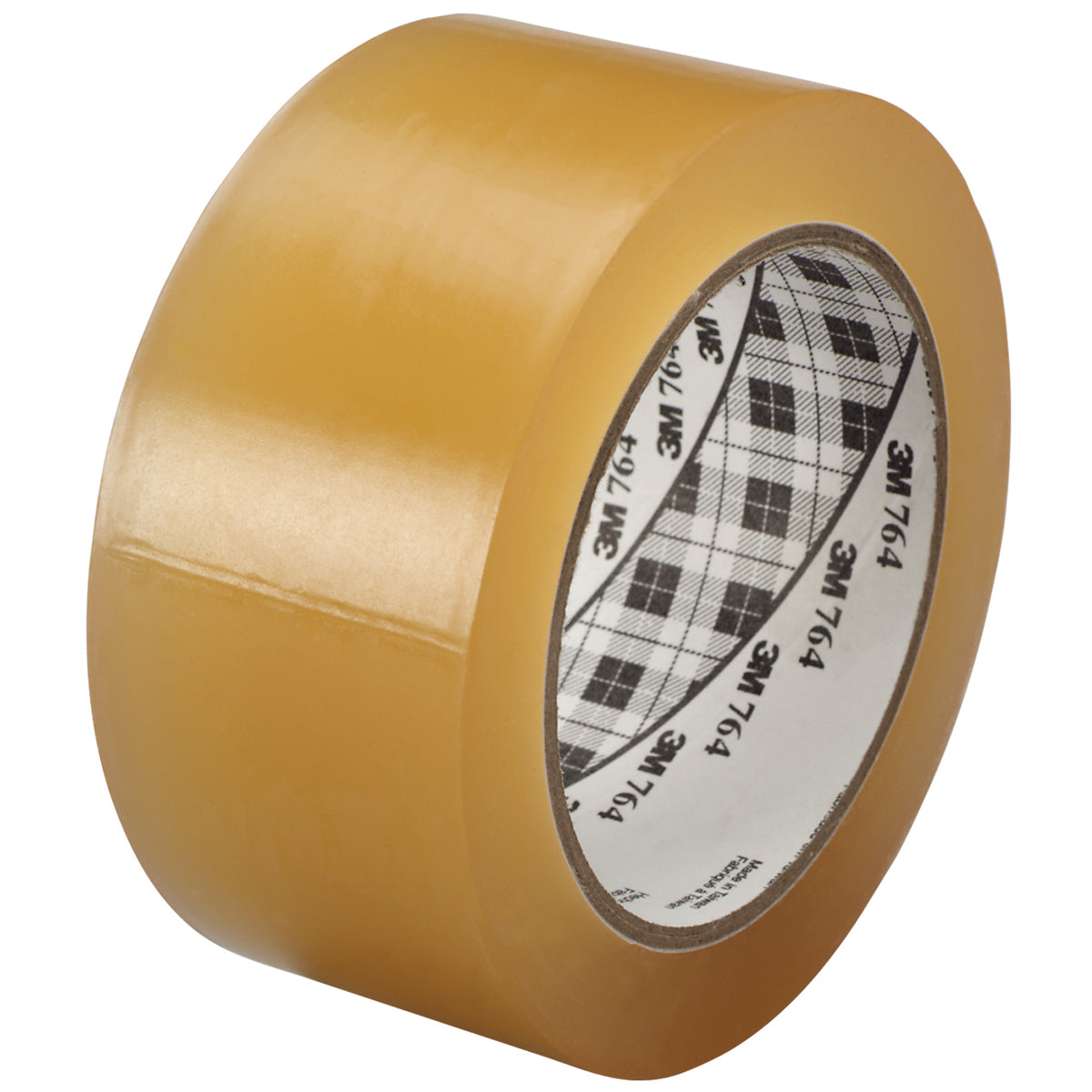 2" x 36 yds. Clear 3M 764 Vinyl Tape 6/Case