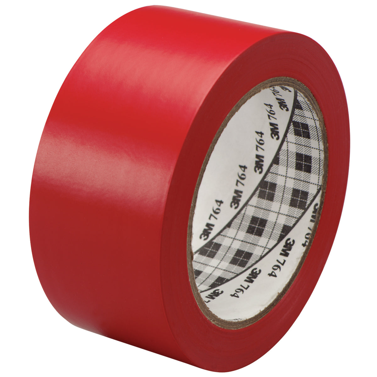 2" x 36 yds. Red 3M 764 Vinyl Tape 6/Case