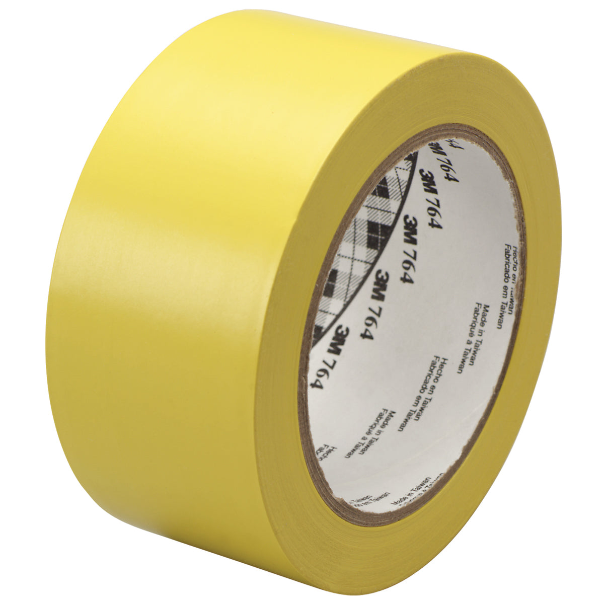 2" x 36 yds. Yellow 3M 764 Vinyl Tape 24/Case