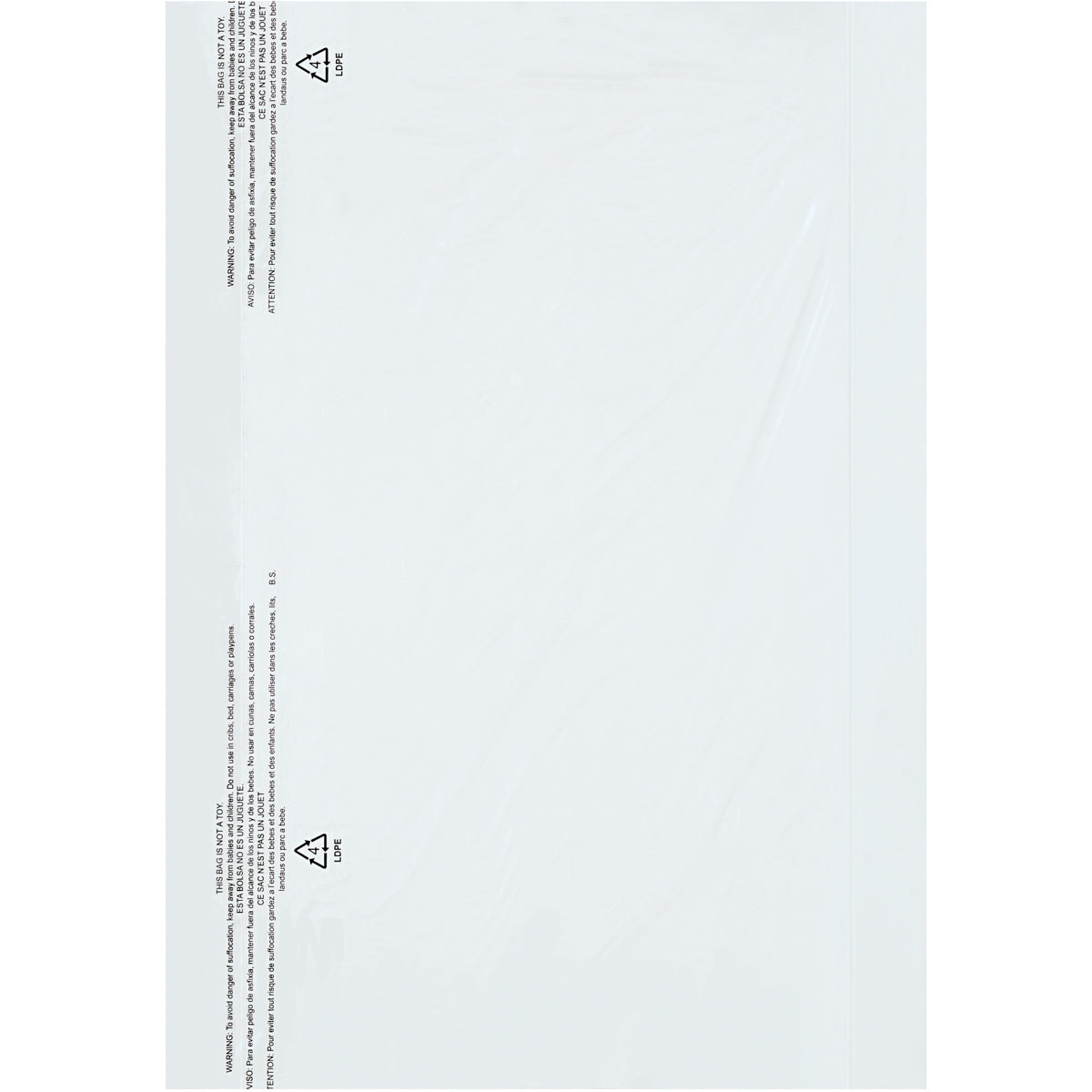 21 x 7 x 54 Clear Garment Bags
