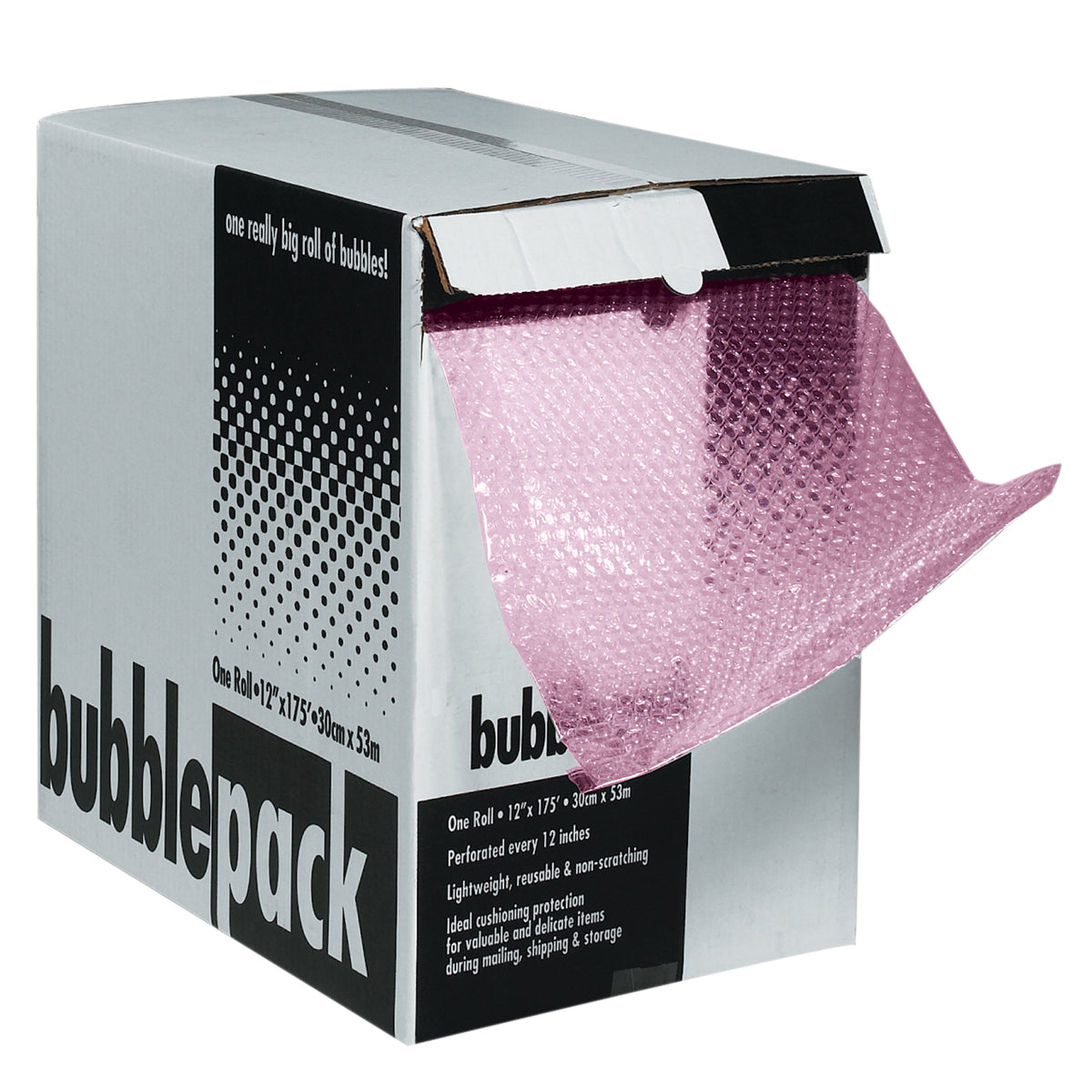 3/16" x 24" Anti-Static Bubble Cushioning in Self-Dispensing Box 155 Feet/Roll