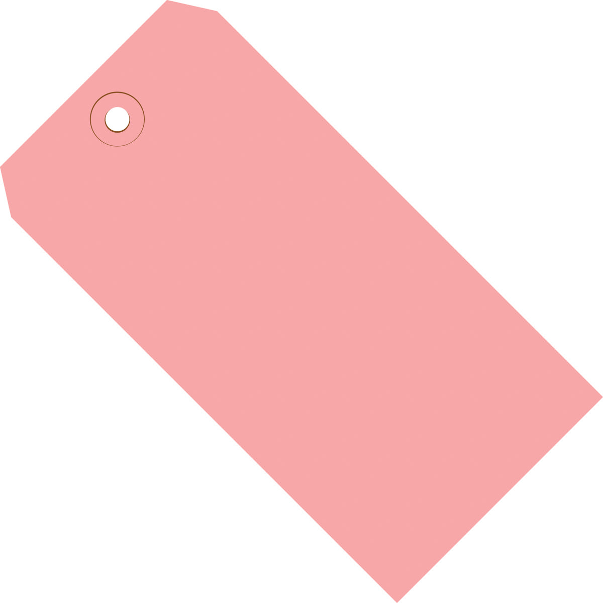 3-3/4 x 1-7/8 Pink Tags (THICK BOARD - 13 POINT) 1000/Case