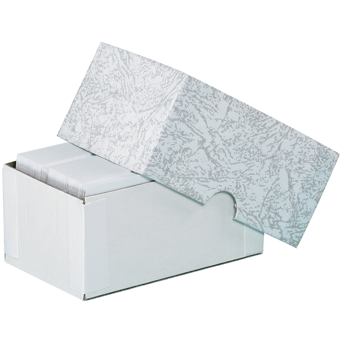 3 3/4 x 2 1/4 x 1 3/4 Rigid 2-pc Set-Up Carton 100/Case