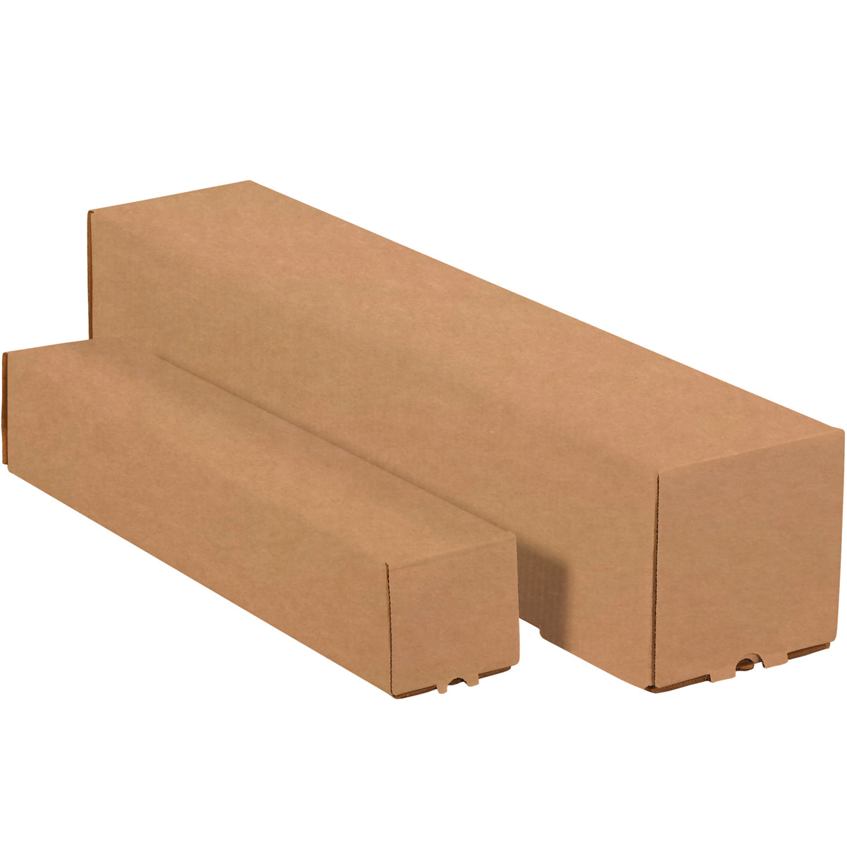 3 x 3 x 37 Square Kraft Corrugated Mailing Tube 25/Bundle