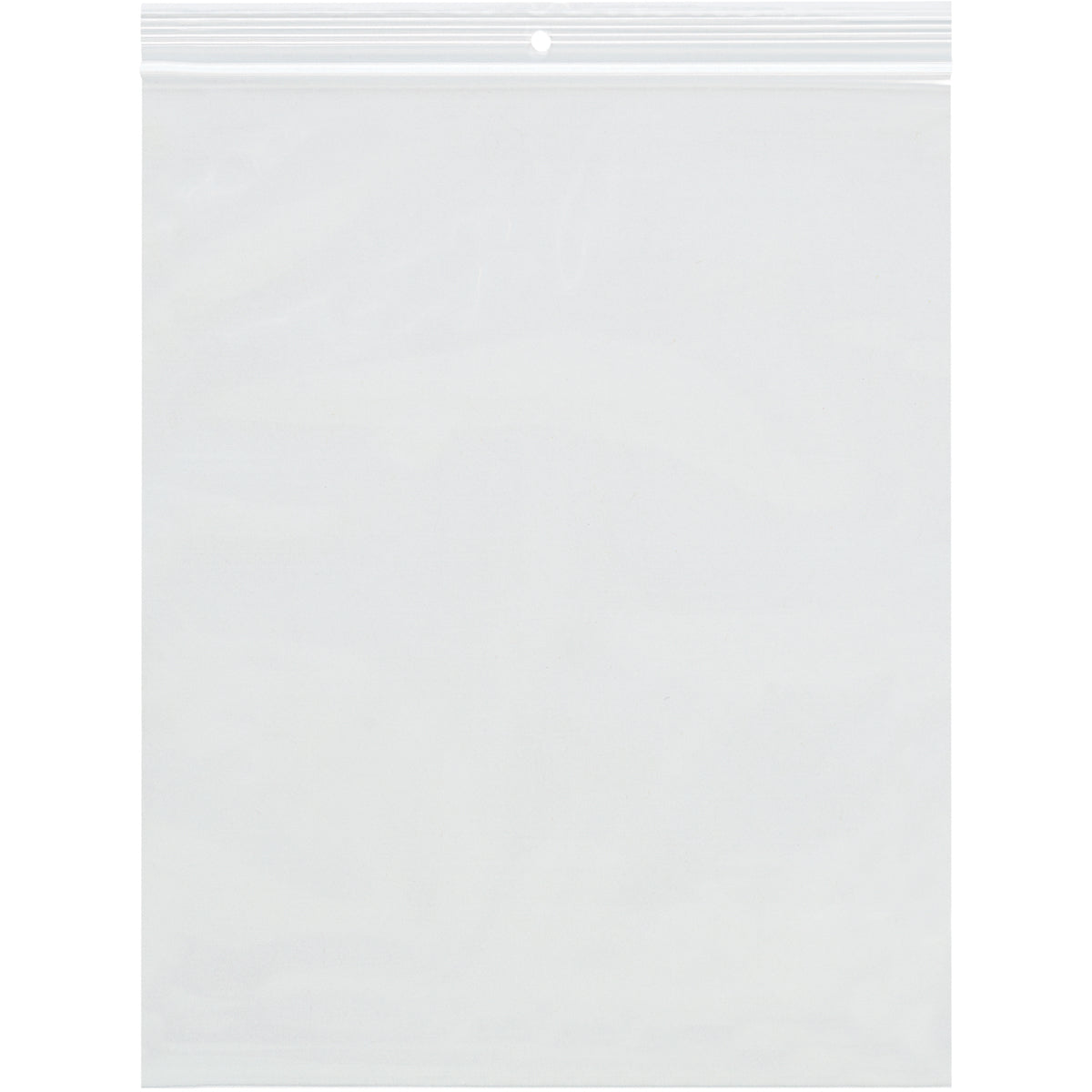 3 x 5 (2 mil) Reclosable Poly Bags With Hang Hole 1000/Case