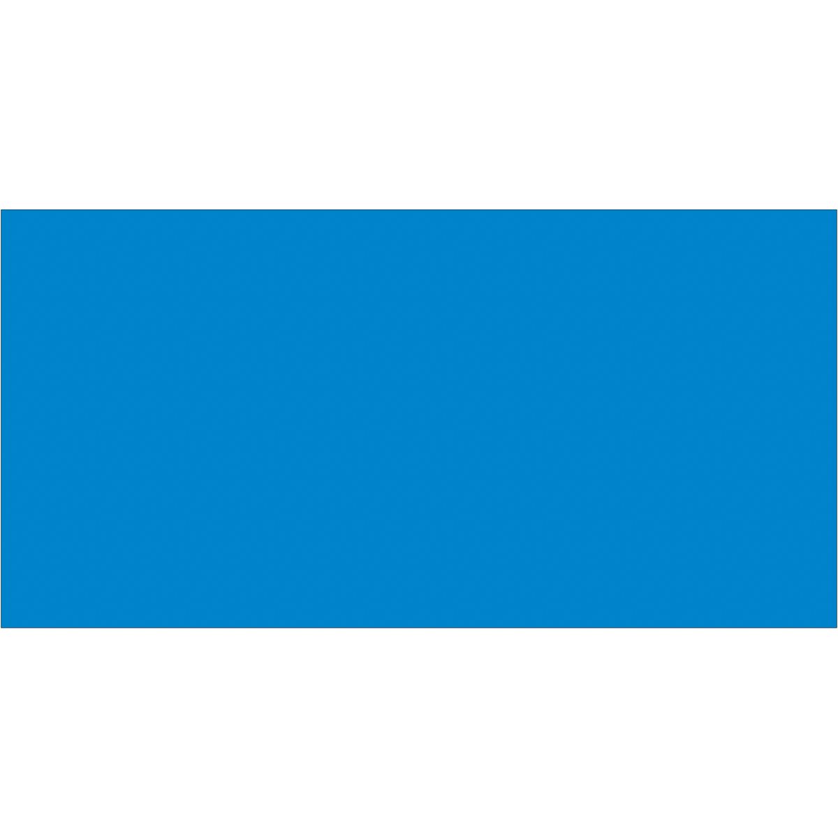 3 x 6" Light Blue Inventory Rectangle Labels 250/Roll