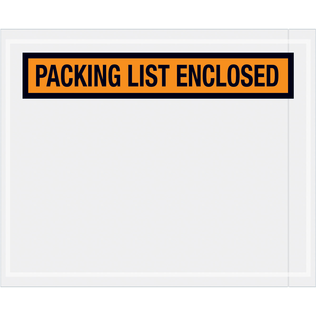 4-1/2 x 5-1/2 Packing List Enclosed Envelopes (Panel Face) - ORANGE 1000/Case