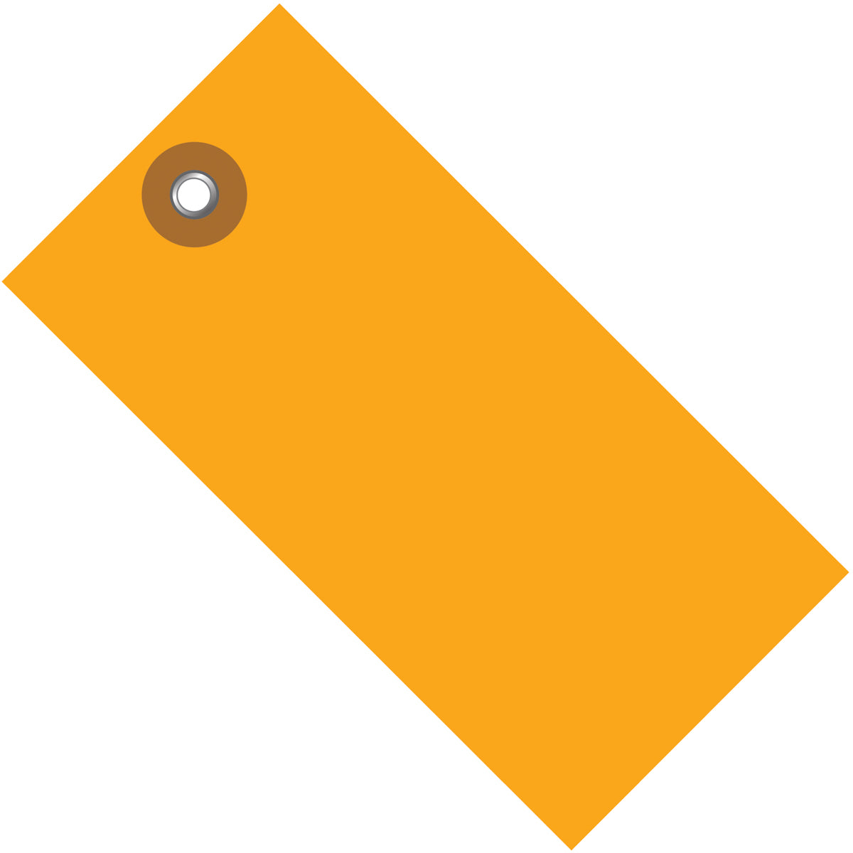 5 3/4 x 2 7/8 Orange Tyvek Shipping Tag 100/Case