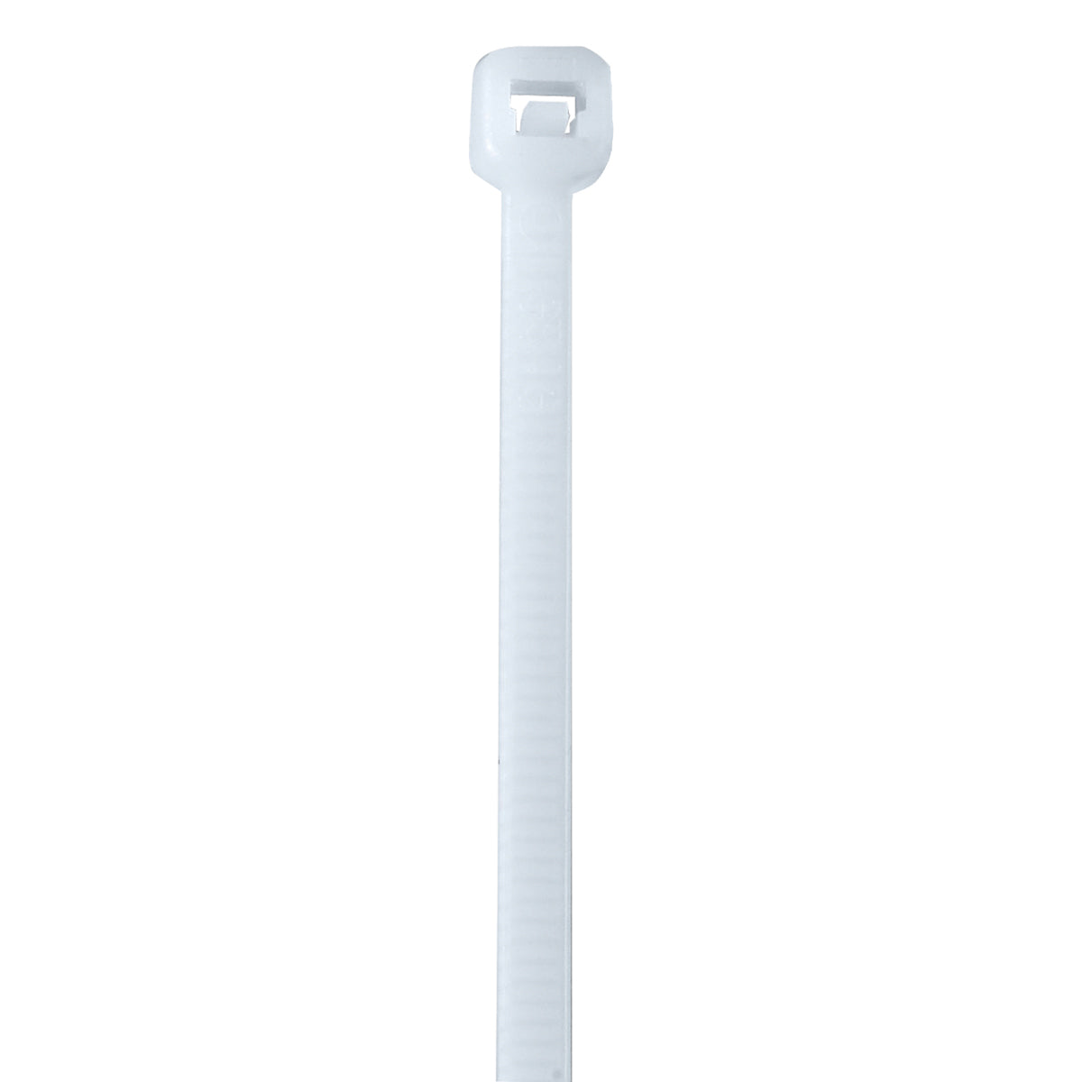 6" (50 lb Tensile) Clear Nylon Cable Ties 1000/Case