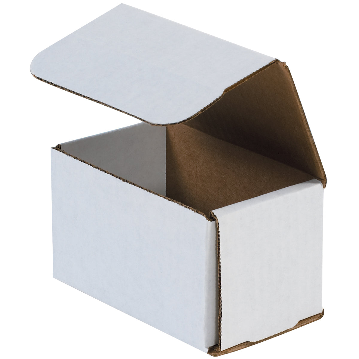 7 x 7 x 5 White Corrugated Mailers 50/Bundle