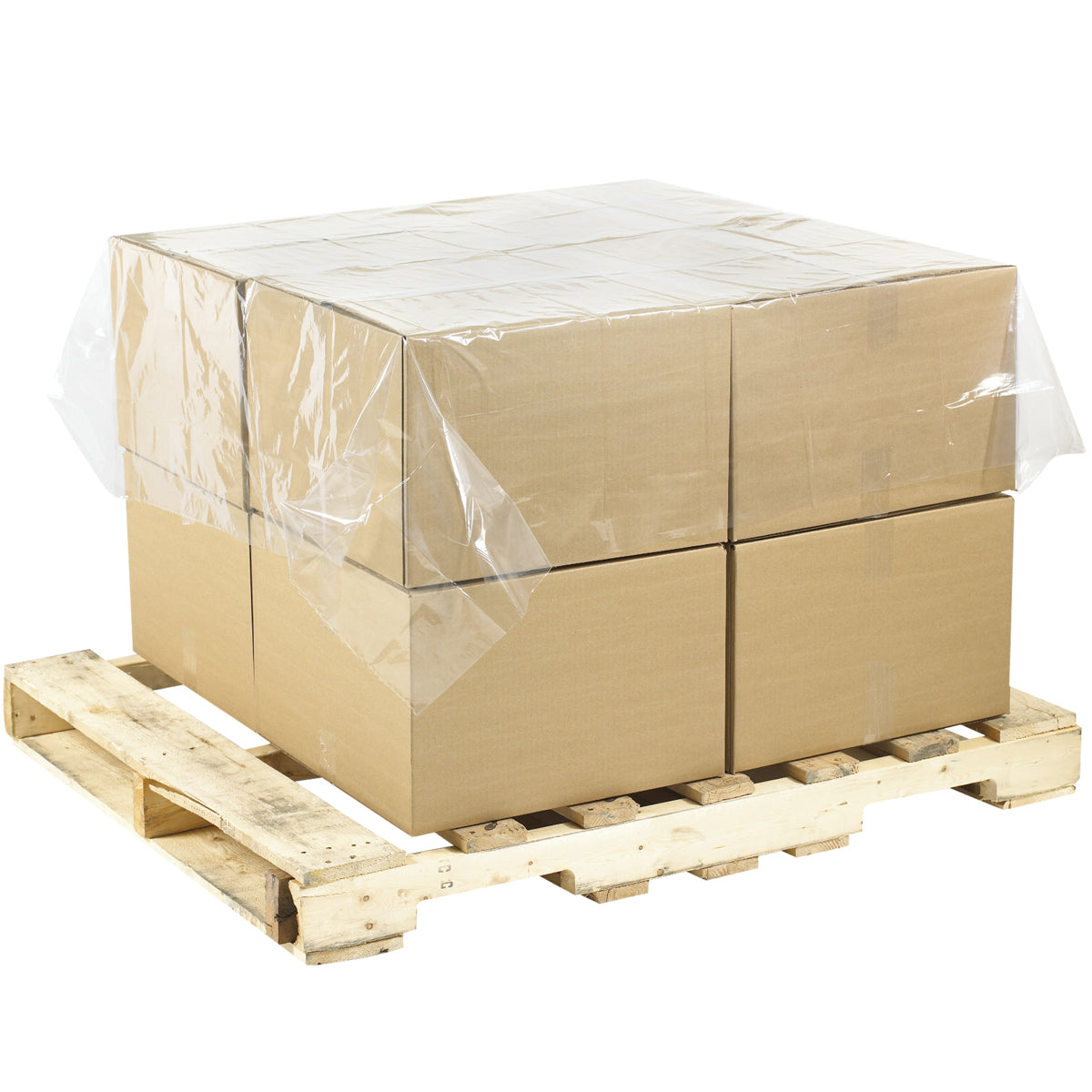 72 x 72 - (1.5 Mil) Clear Top Sheeting 200/Case
