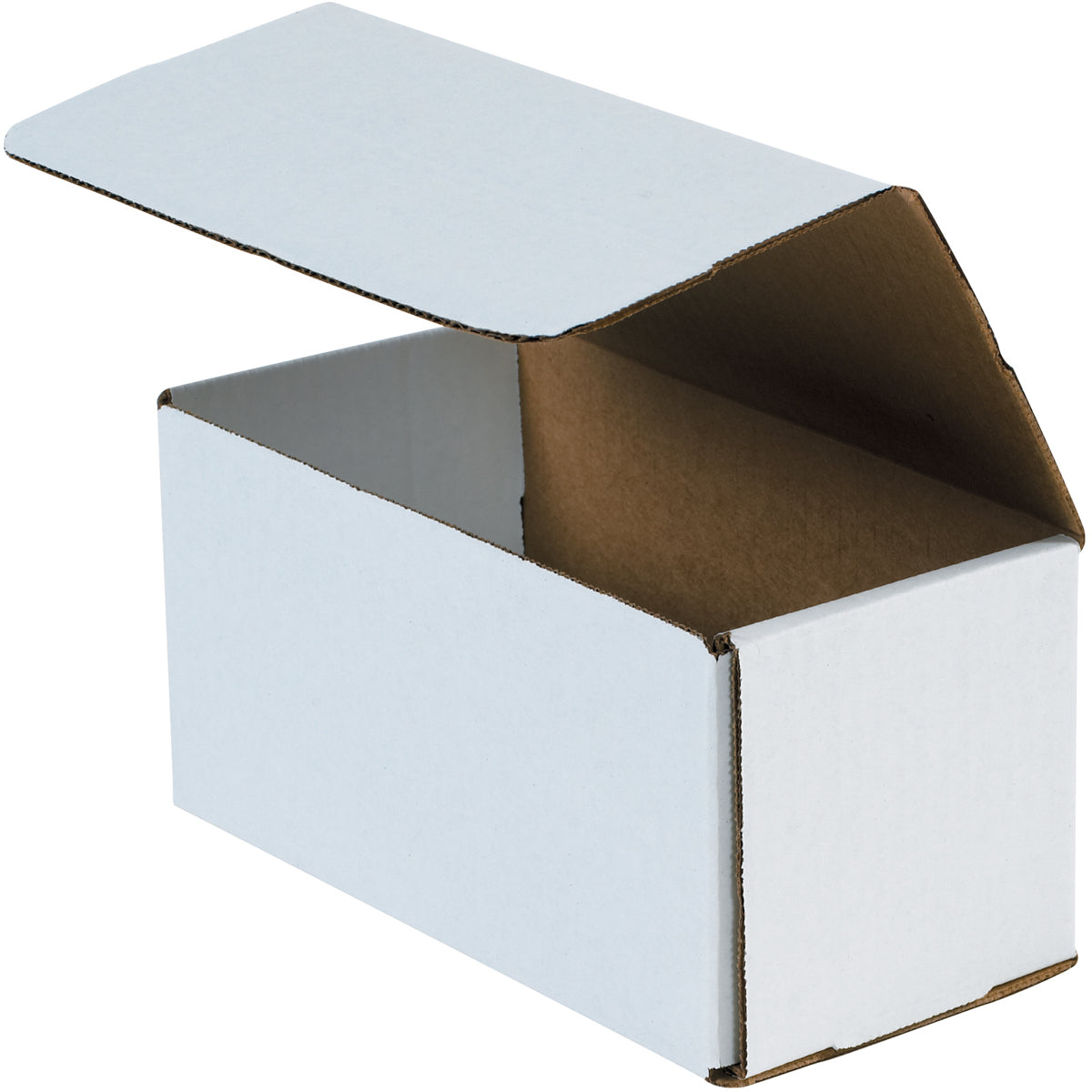 8 x 6 x 6 White Corrugated Mailers 50/Bundle