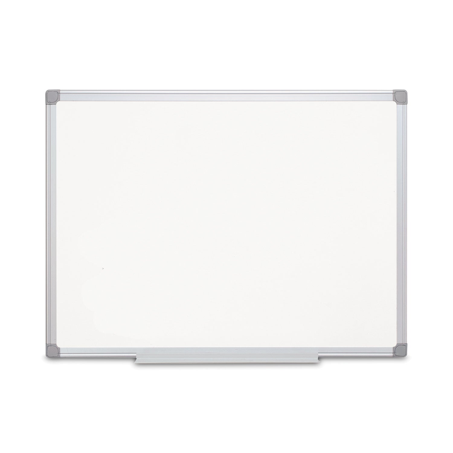 Earth Silver Easy-Clean Dry Erase Board, 36 x 24, White Surface, Silver Aluminum Frame